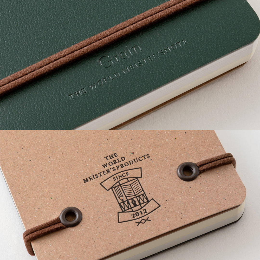 Midori - MD World Meister's Ring Memo Grain - Green