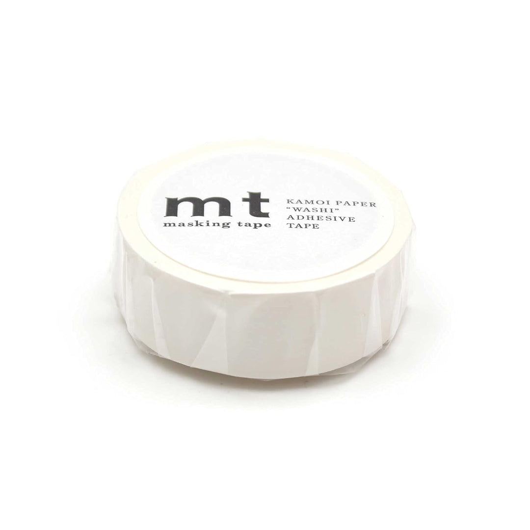 MT - Basic Washi Tape - Matte White