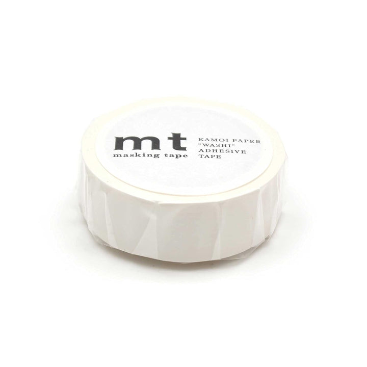 MT - Basic Washi Tape - Matte White