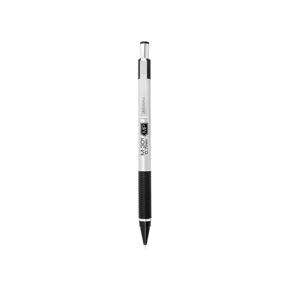 ZEBRA - M-301 Stainless Steel Mechanical Pencil (Pack of 2) - 0.7mm
