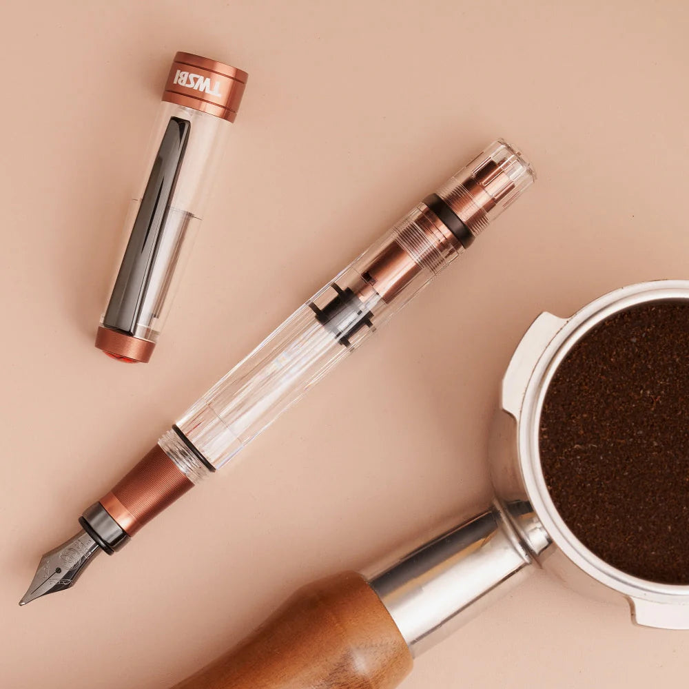 TWSBI - Diamond 580ALR - Fountain Pen - Affogato with Onyx