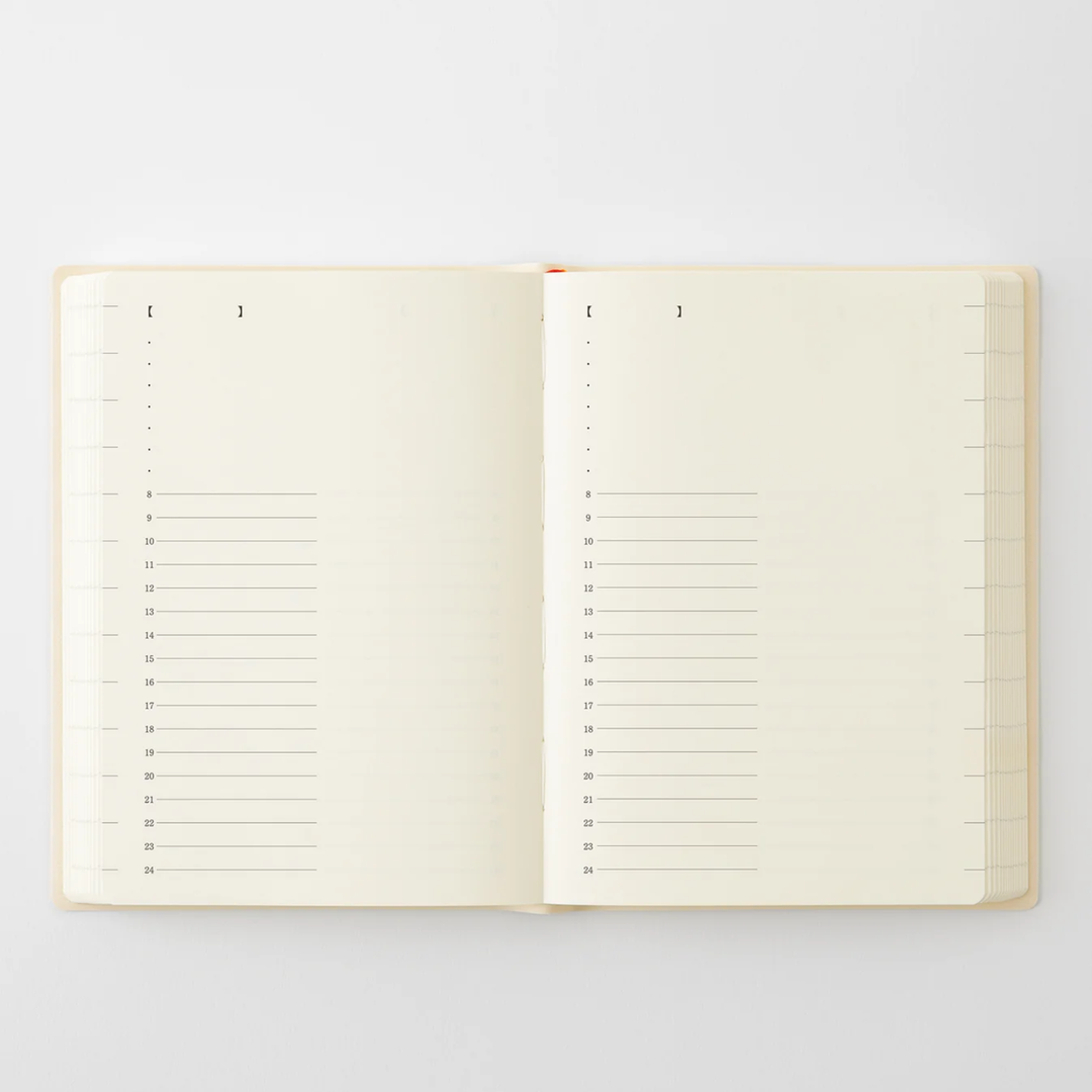 Midori - MD Notebook Diary 1 Day 1 Page 2027 - A6