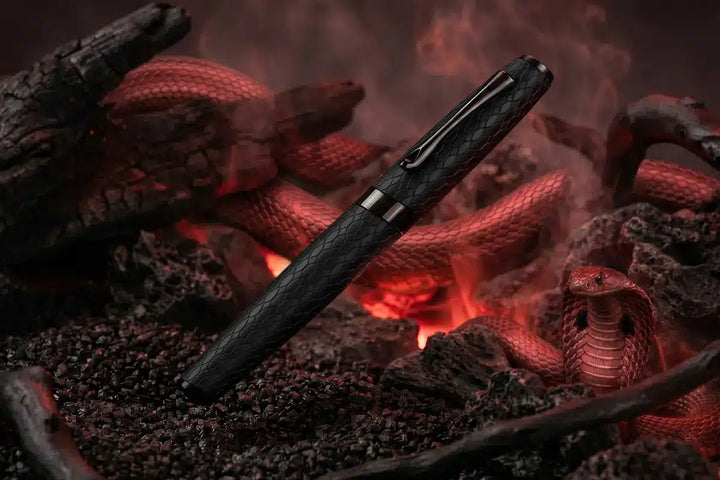 Diplomat - Rollerball Cobra Guilloche - Black