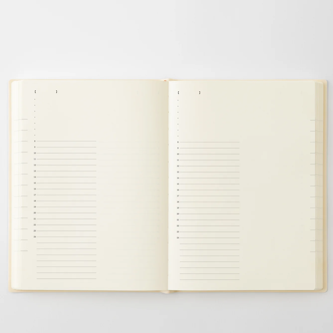 Midori - MD Notebook Diary 1 Day 1 Page 2027 - A5