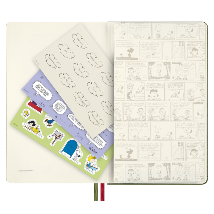 Moleskine - Peanuts Undated Weekly Planner - Large - Schroeder