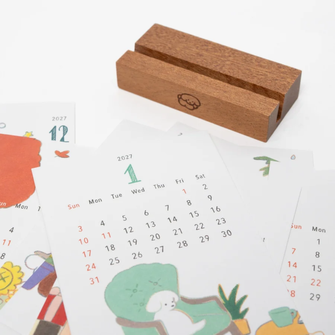 Midori - 2027 Stand Calendar - Dog