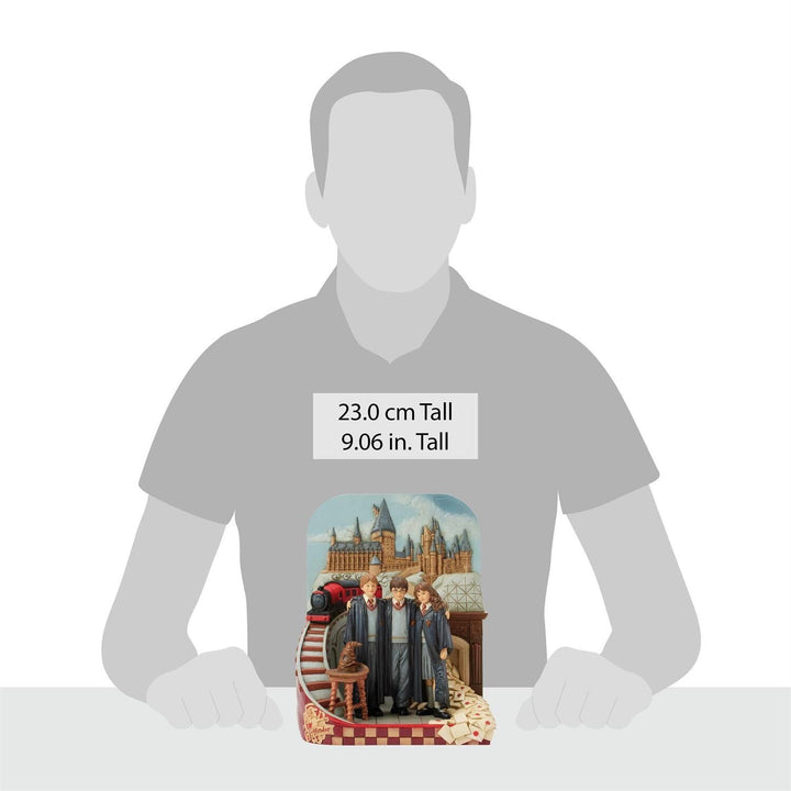 JIM SHORE  - HARRY POTTER - THE JOURNEY BEGINS -TRIO -  FIGURINE