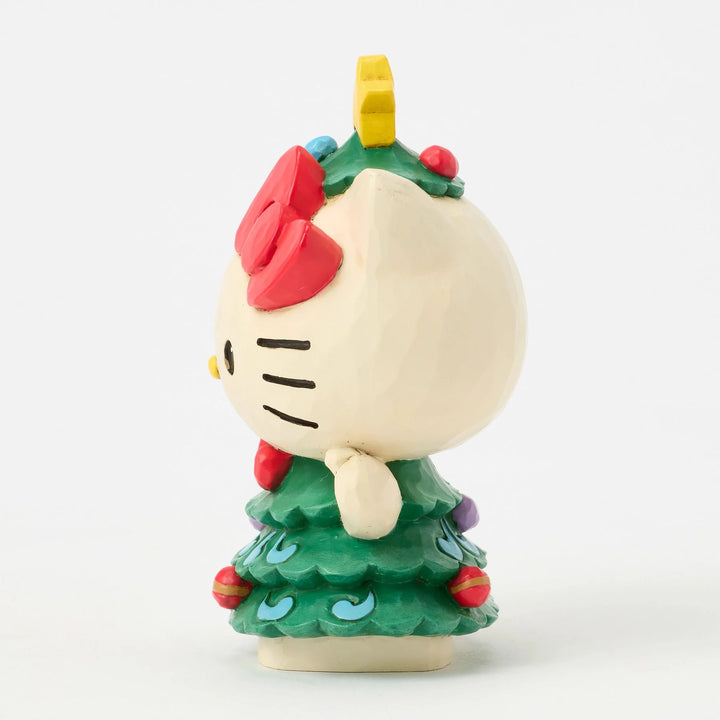 Jim Shore - Hello Kitty Christmas Mini Figure -  Christmas Tree