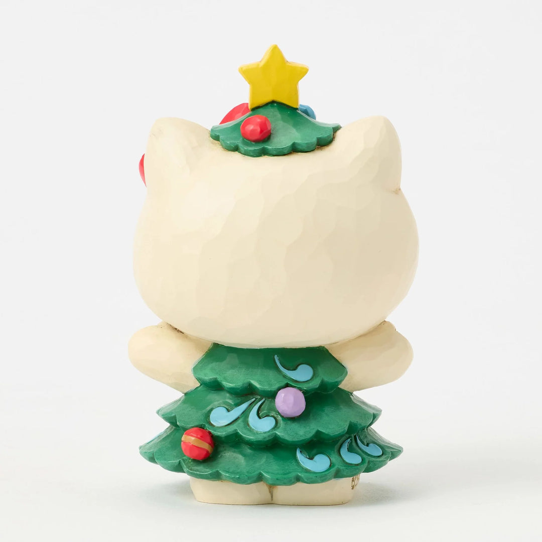 Jim Shore - Hello Kitty Christmas Mini Figure -  Christmas Tree