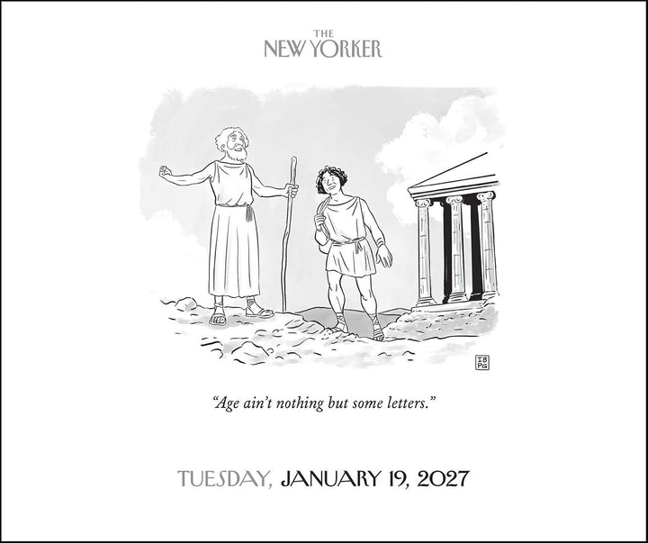 The New Yorker - 2027 Desktop Calendar - Cartoons from The New Yorker