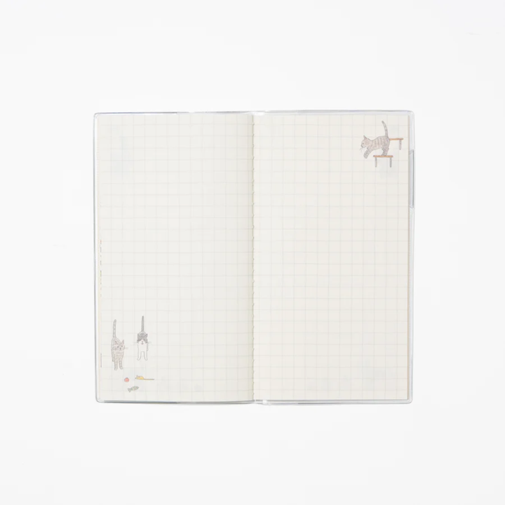 Midori - 2027 Slim Pocket Diary - Cat