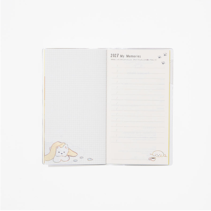 Midori - 2027 Slim Pocket Diary - Dog