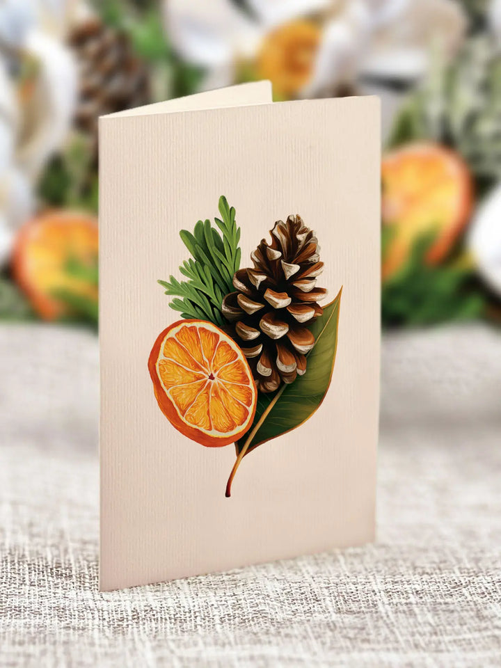 Fresh Cut Paper - Life Sized Pop-Up Flower Bouquet with Note Card - Winter Magnolia