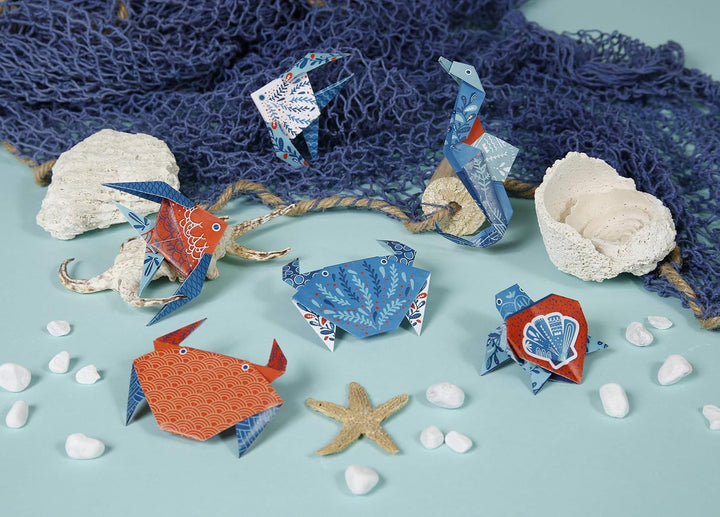 Clairefontaine - Origami Kit - 60 Sheets - Marine Wildlife