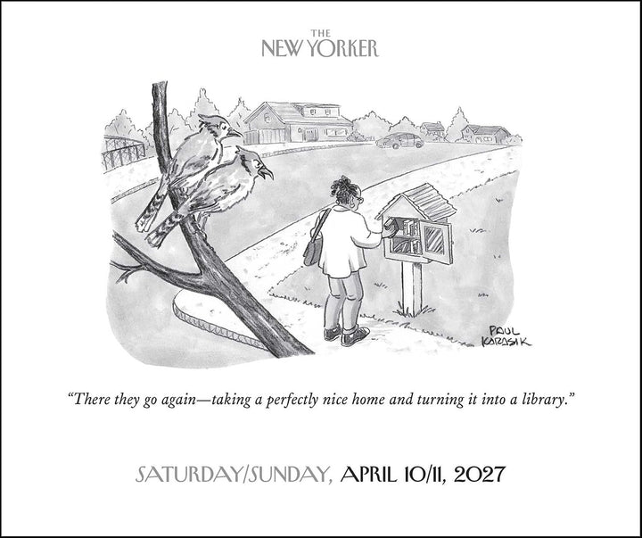 The New Yorker - 2027 Desktop Calendar - Cartoons from The New Yorker