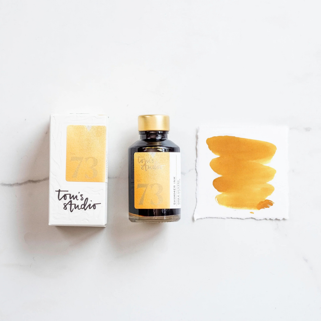 Tom's Studio - Fountain Pen Ink - 73 Gold Lustre - 50ml