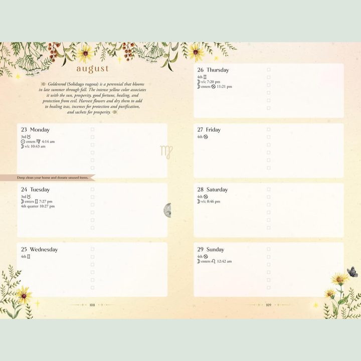 LLEWELLYN'S - 2027 Herbal Enchantment Planner