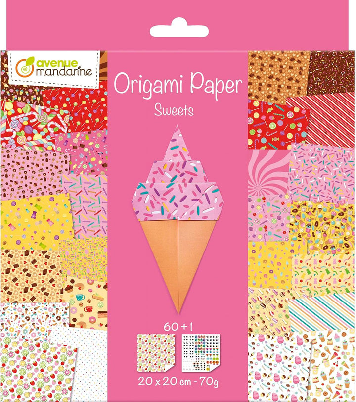 CLAIREFONTAINE - My Mandarine Origami Kit - Sweets