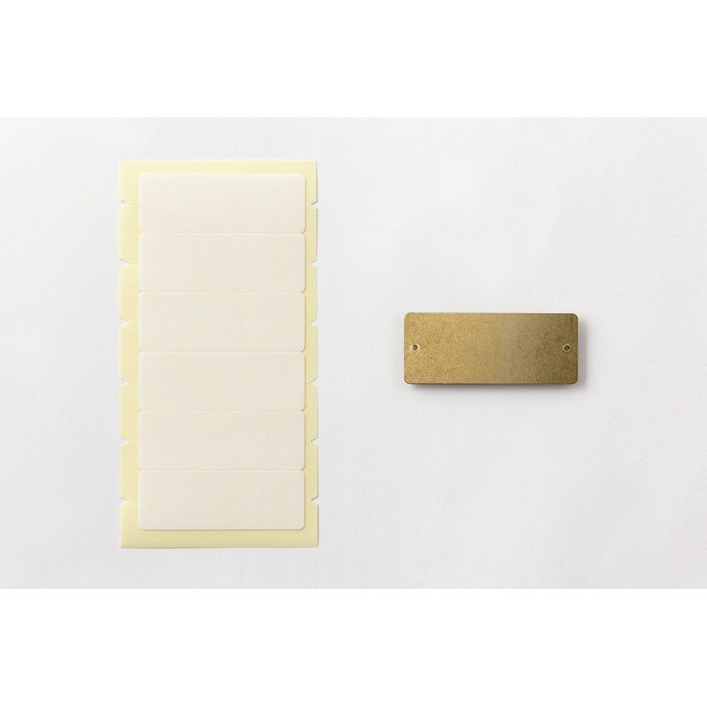 MIDORI - Brass Label Plate