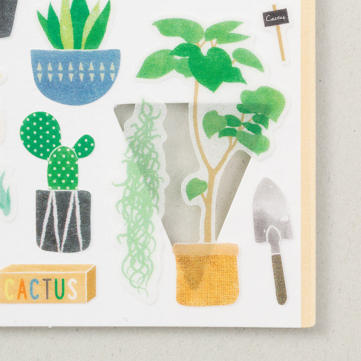 MIDORI - Washi Paper Stickers - 2377 - Marché Cactus