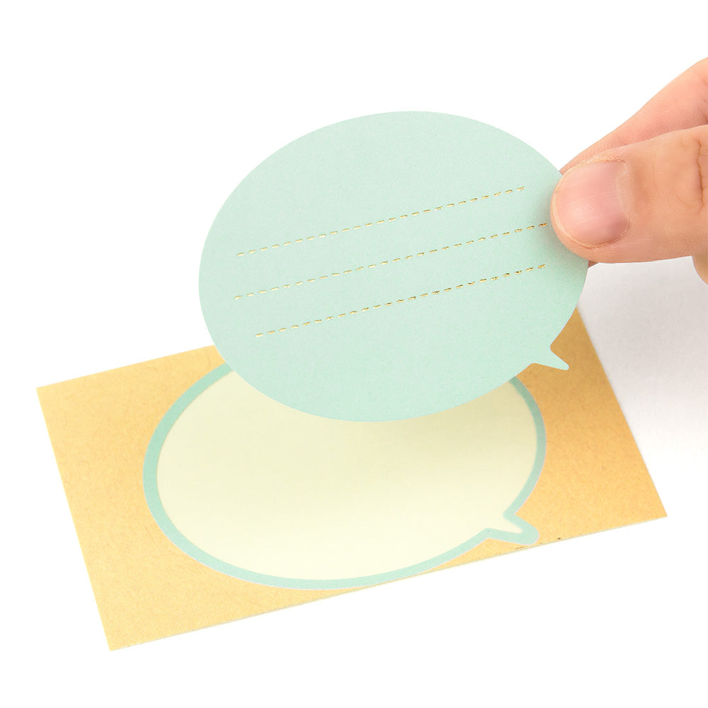 MIDORI - Paper Craft Museum Sticker 2440 | Label Pattern Balloon