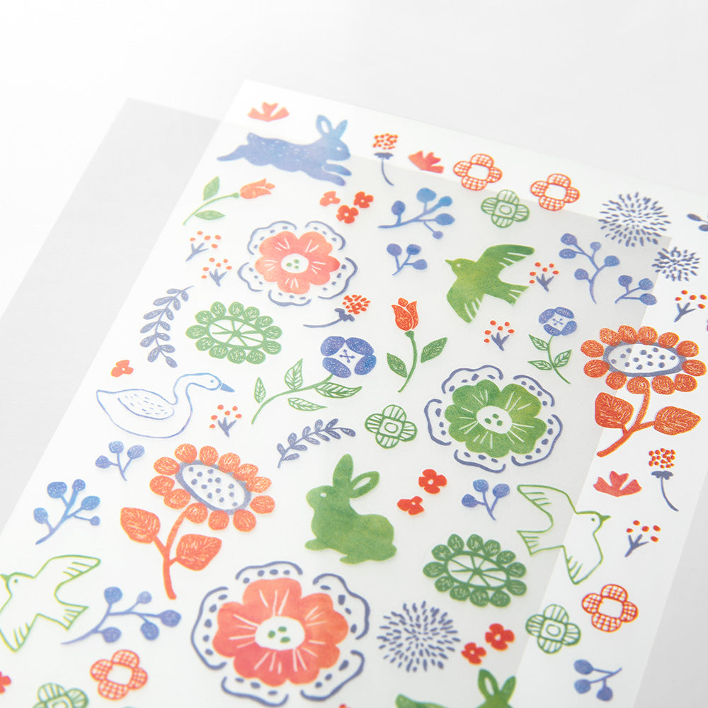 Midori - Transfer Sticker - 2589 - Scandinavian Textile Patterns