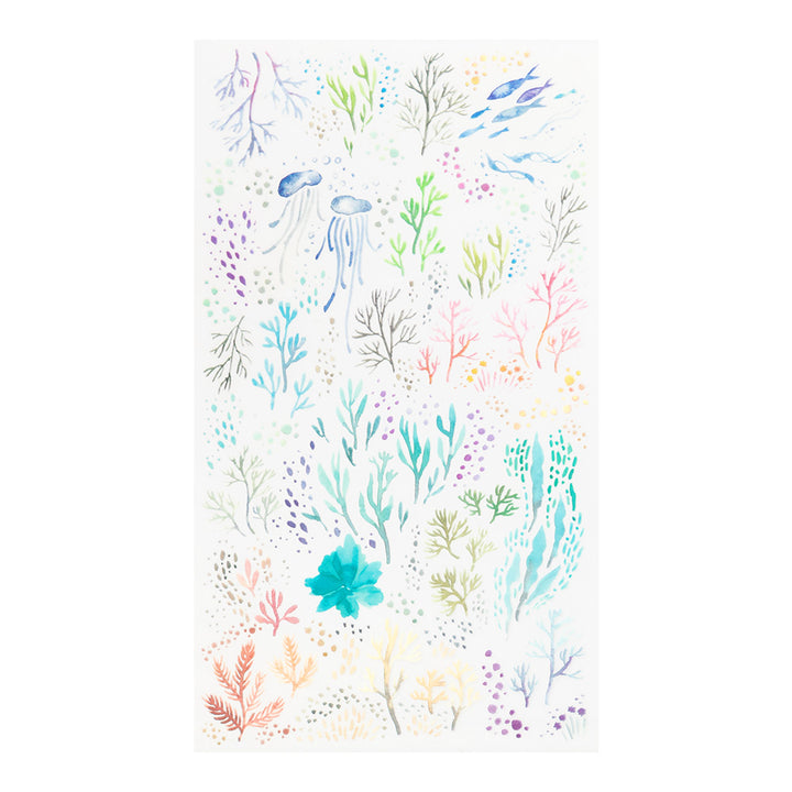 Midori - Transfer Sticker - 2636 - Watercolor Sea
