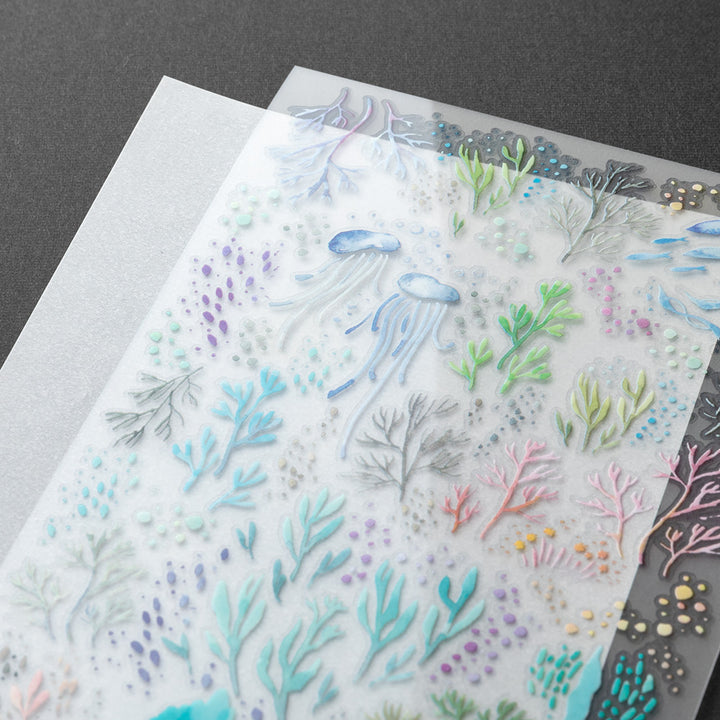 Midori - Transfer Sticker - 2636 - Watercolor Sea