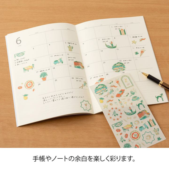 Midori - Sticker Sheet 2712 - Italian Motifs