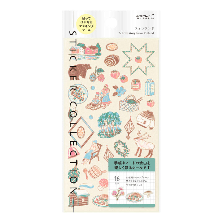 Midori - Sticker Sheet 2718 - Finnish Motifs