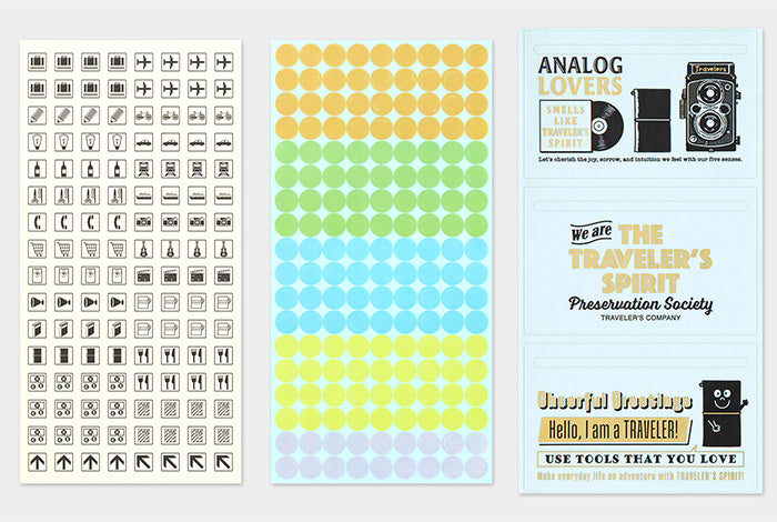 Traveler's Notebook - 2026 Customized Sticker Set