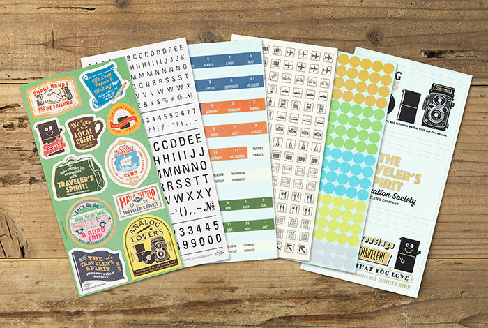 Traveler's Notebook - 2026 Customized Sticker Set