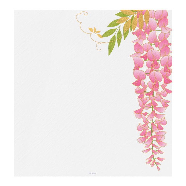 Midori - Letter Pad 951 - Silk-Printing Set - Wisteria S2