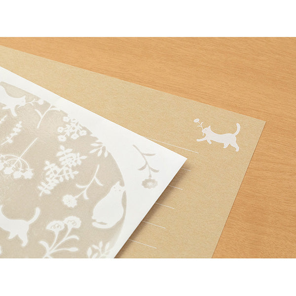Midori - Letter Set  - Watermark - Cat