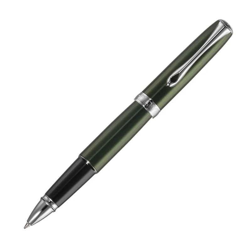 Diplomat - Excellence A2 Rollerball Pen - Evergreen Lacquer Chrome