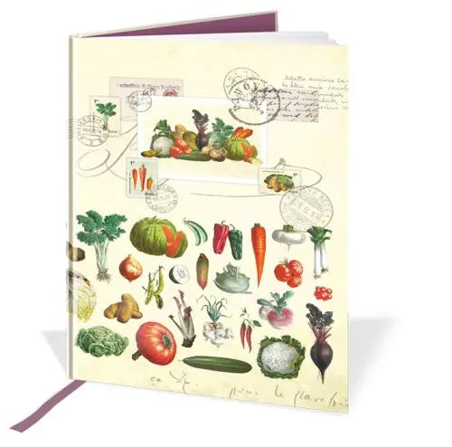 Quire Publishing - Nootebook - A6 Hardcover - Vegetables