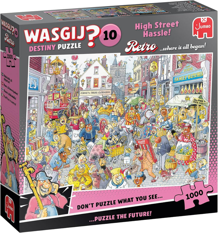 Wasgij Destiny 10 - High Street Hassle - 1000pcs