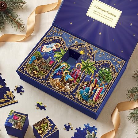 freshcut paper - Puzzle Advent - Starlit Nativity