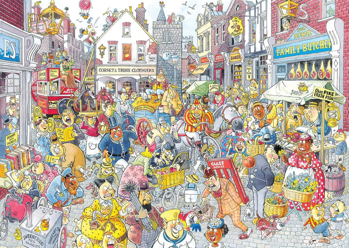Wasgij Destiny 10 - High Street Hassle - 1000pcs