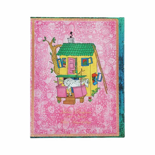 Paperblanks - Ultra Hardcover Journal - Lined - Embellished Manuscripts Collection - Astrid Lindgren - Pippi Longstocking