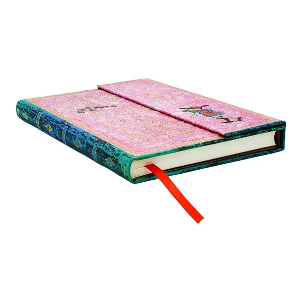 Paperblanks - Midi Hardcover Journal - Lined - Embellished Manuscripts Collection - Astrid Lindgren - Pippi Longstocking