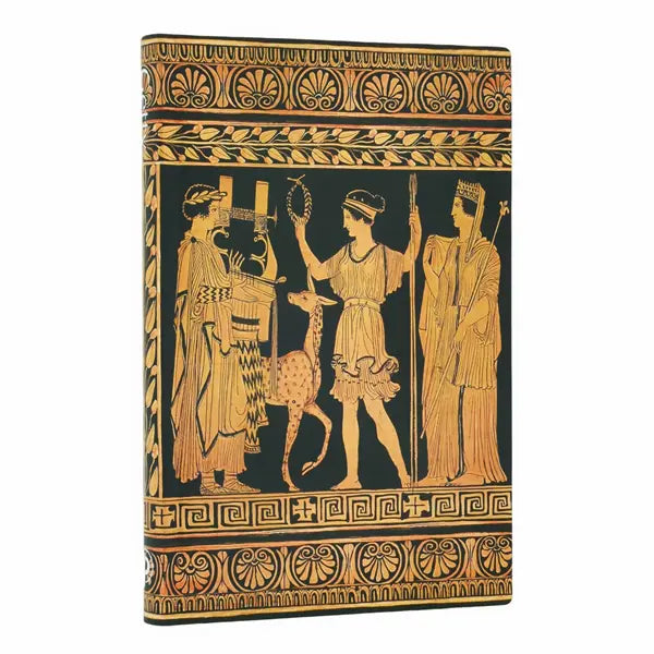 Paperblanks - Mini Softcover Journal - Lined - Ancient Greek Pottery - Gathering of Deities