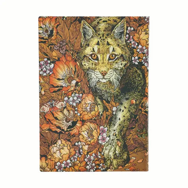Paperblanks - Midi Softcover Journal - Lined - Erica Williams Art - Lynx Rising