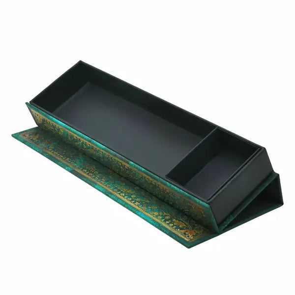 Paperblanks - Pencil Case - Nature's Grace - Emerald Flower