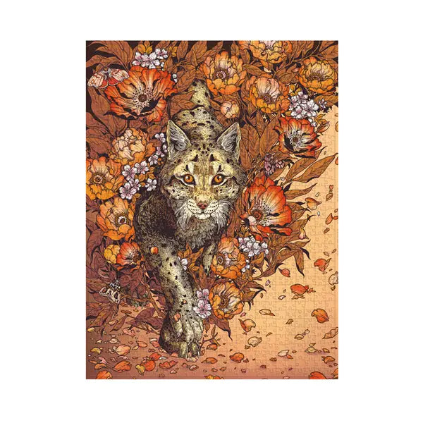 Paperblanks - 500 Piece Jigzaw Puzzle - Erica Williams Art - Lynx Rising