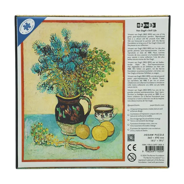 Paperblanks - 500 Piece Jigsaw Puzzle - Van Gogh's Still Life