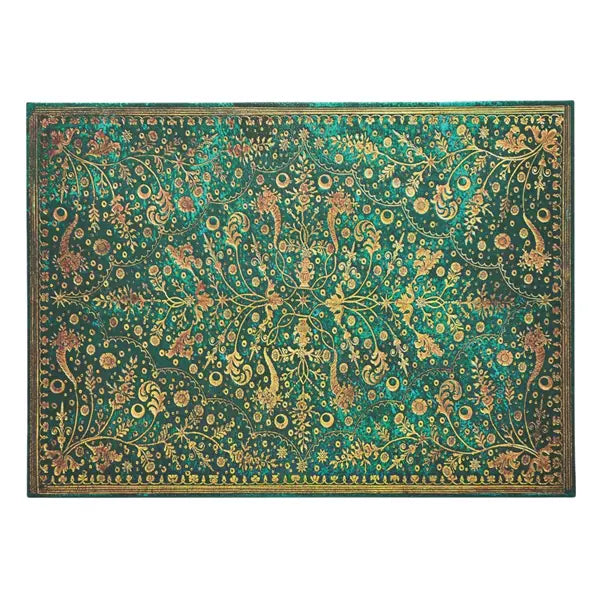 Paperblanks - Document Folder - Nature's Grace - Emerald Flower