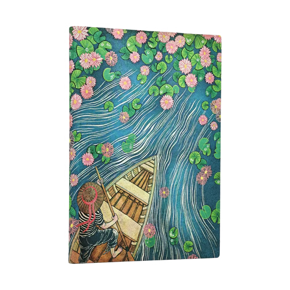 Paperblanks - Lotus River Softcover Journal - Midi - Blank