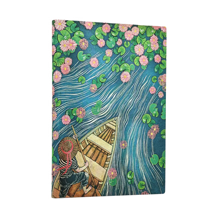 Paperblanks - Lotus River Softcover Journal - Midi - Blank