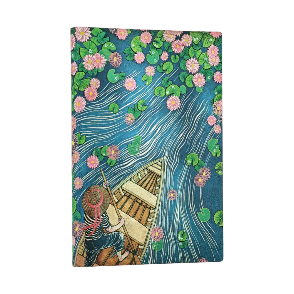 Paperblanks - Mini Lined Softcover Journal - Lotus River